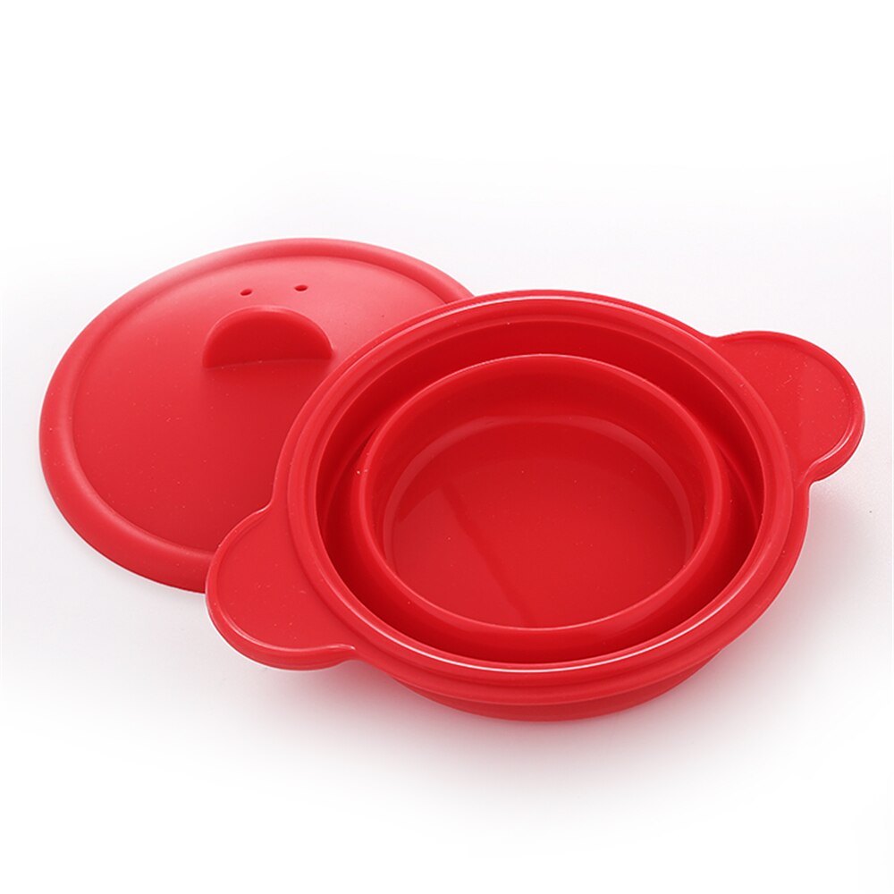 Realand Silicone Microwave Oven Steamer Kitchen Cooking Tools Cooker Oval Grain Cereal Vegetable Multi Bowl Plate Cookware