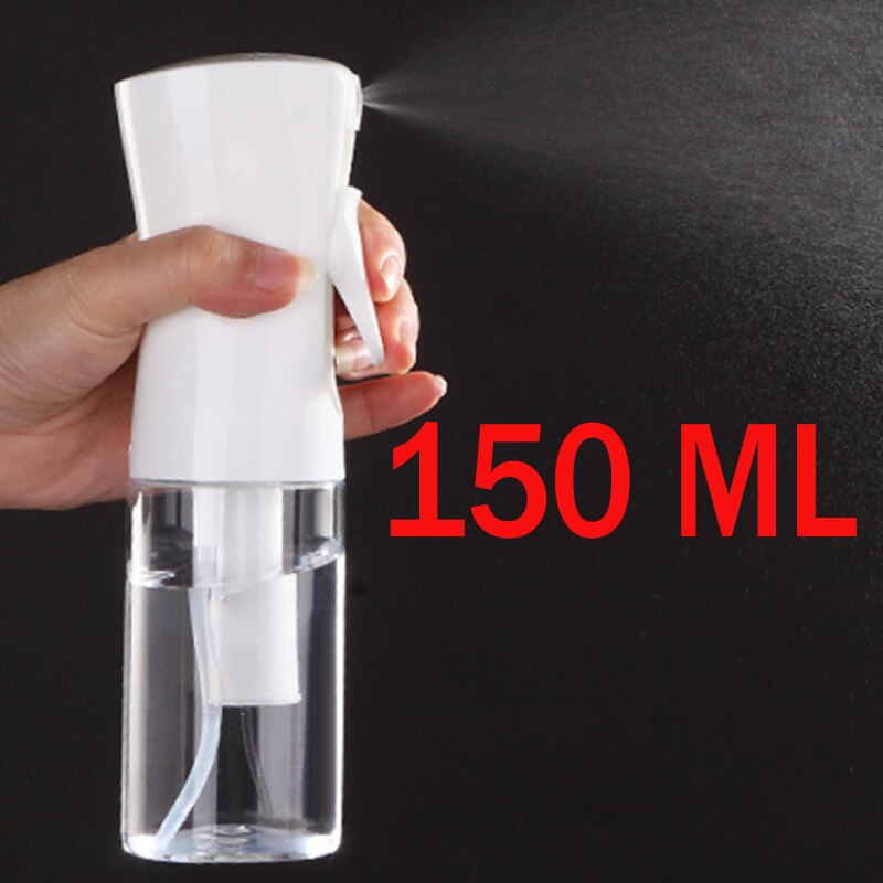 300/250/150ml frisør spray flaske genopfyldelig tom tåge hår vand spray flaske frisør barber værktøj peluqueria: 150 ml klar