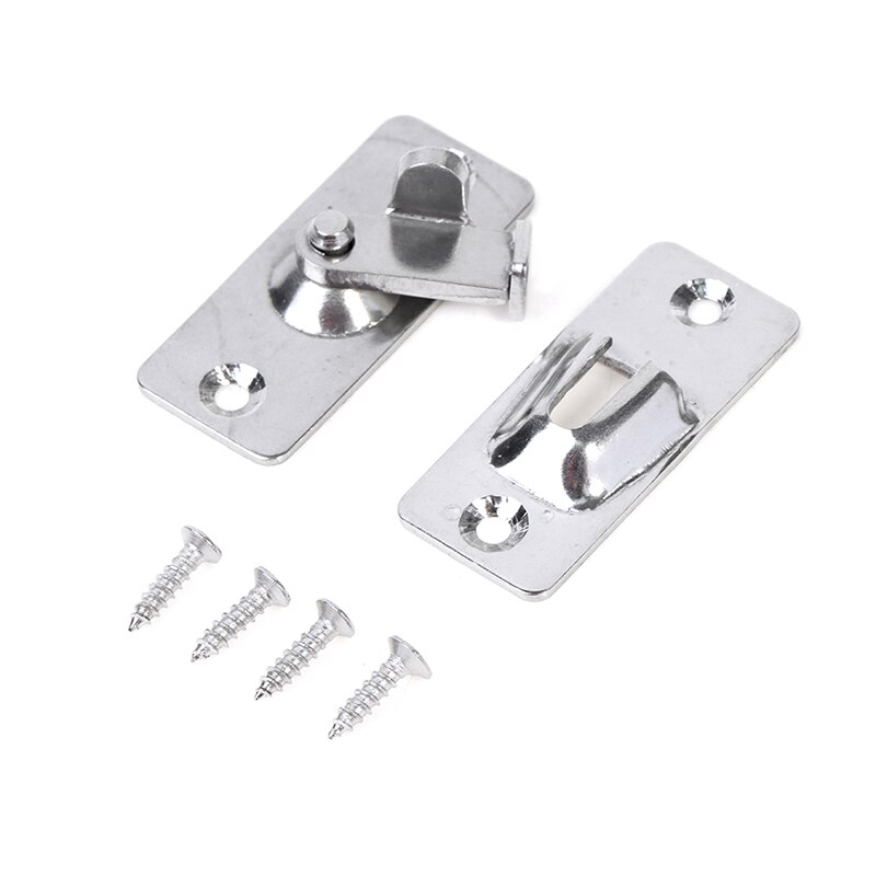 Verrou de porte en acier inoxydable 304, solide à 90 degrés, serrure de porte coulissante à Angle droit,