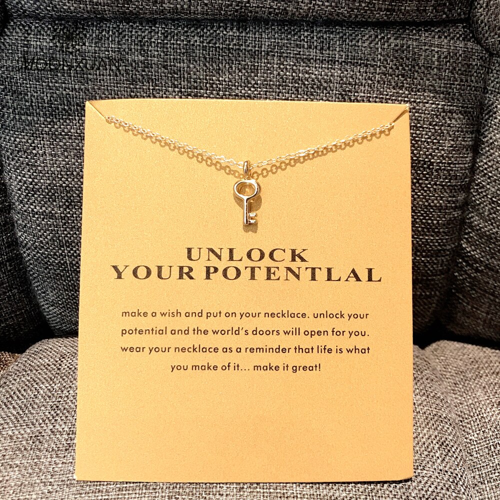 Moonxuan schlüsselanhänger-halskette, vergoldete und versilberte legierungskette, choker-schmuckhalskette für damen, karton: Hkkey-b-gold