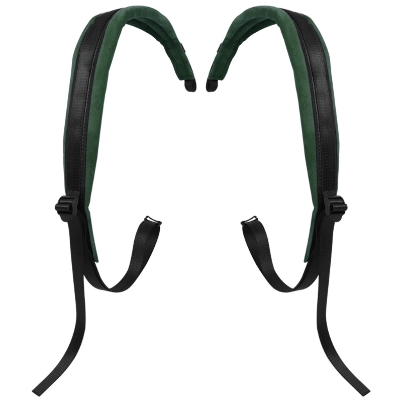 Adjustable Accordion Shoulder Straps Comfortable Harness Accordion Instruments Acessories Suitable for Easy Installation: green