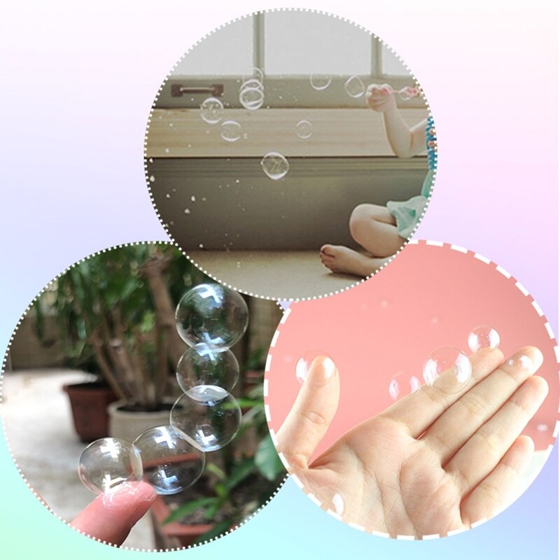 24Pcs Small Bubble Making Wand Bulk Bubble Blowing Colorful Bubble Toy Interactive Indoor Class Break Props Fun Activity 87HD