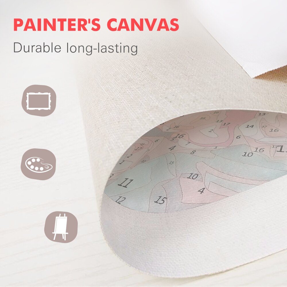 Huacan maalaus numerolla eläin kissa sarjat piirustus canvas handpainted kuva diy art kodin sisustus