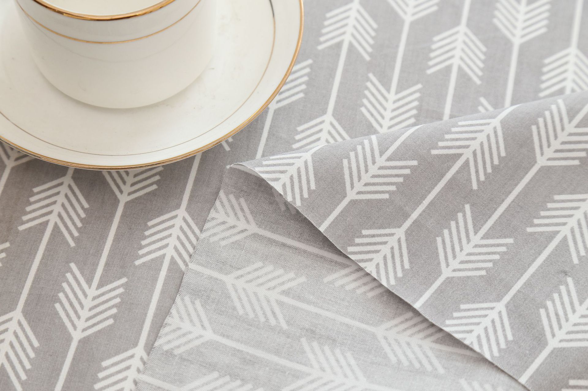 Tela de algodón con de búho y conejo para manualidades, tejido de tela de 100% con de flecha, ideal para la confección de vestidos de bebé, tejido de paño tilda