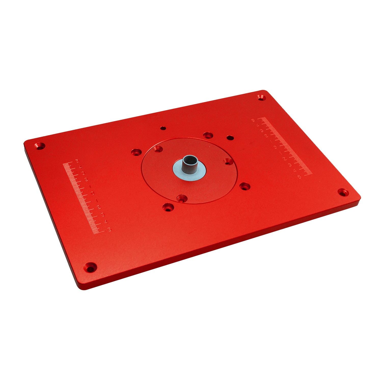 Universal Router Table Saw Insert Base Plate Kit Red Board Trimming Machine Flip Board for Woodworking