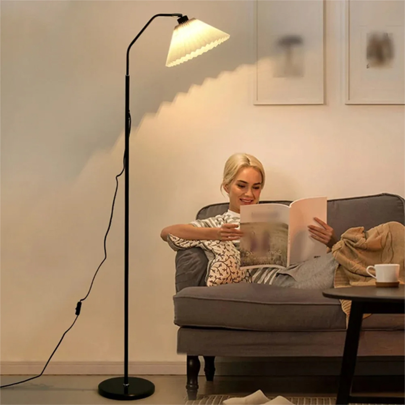 Moderne, enkel ledet-gulvlampe, rominnredning 3 , justerbar stativlampe til stue, leselampe, nattbordslampe, stemningslys