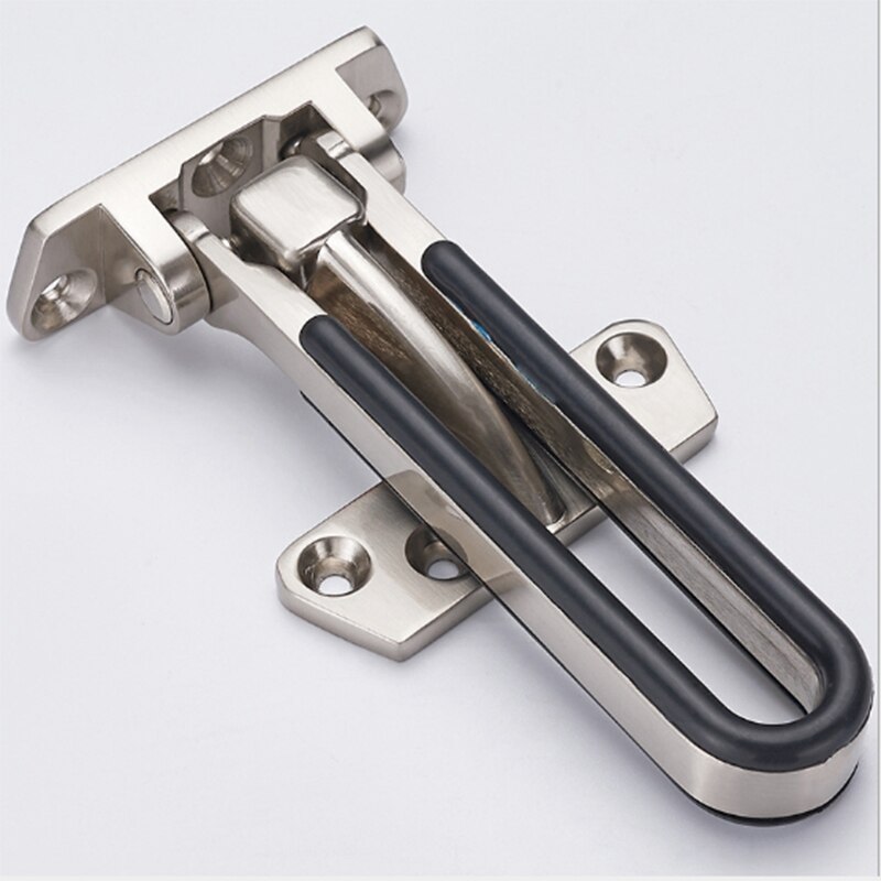 Wsfs Metal Kluwen Klink Deur Beveiliging Veiligheid Hasp Lock Anti-Diefstal Kettingslot Guard Catch Deur Vastmaakt lock Gereedschap Thuis