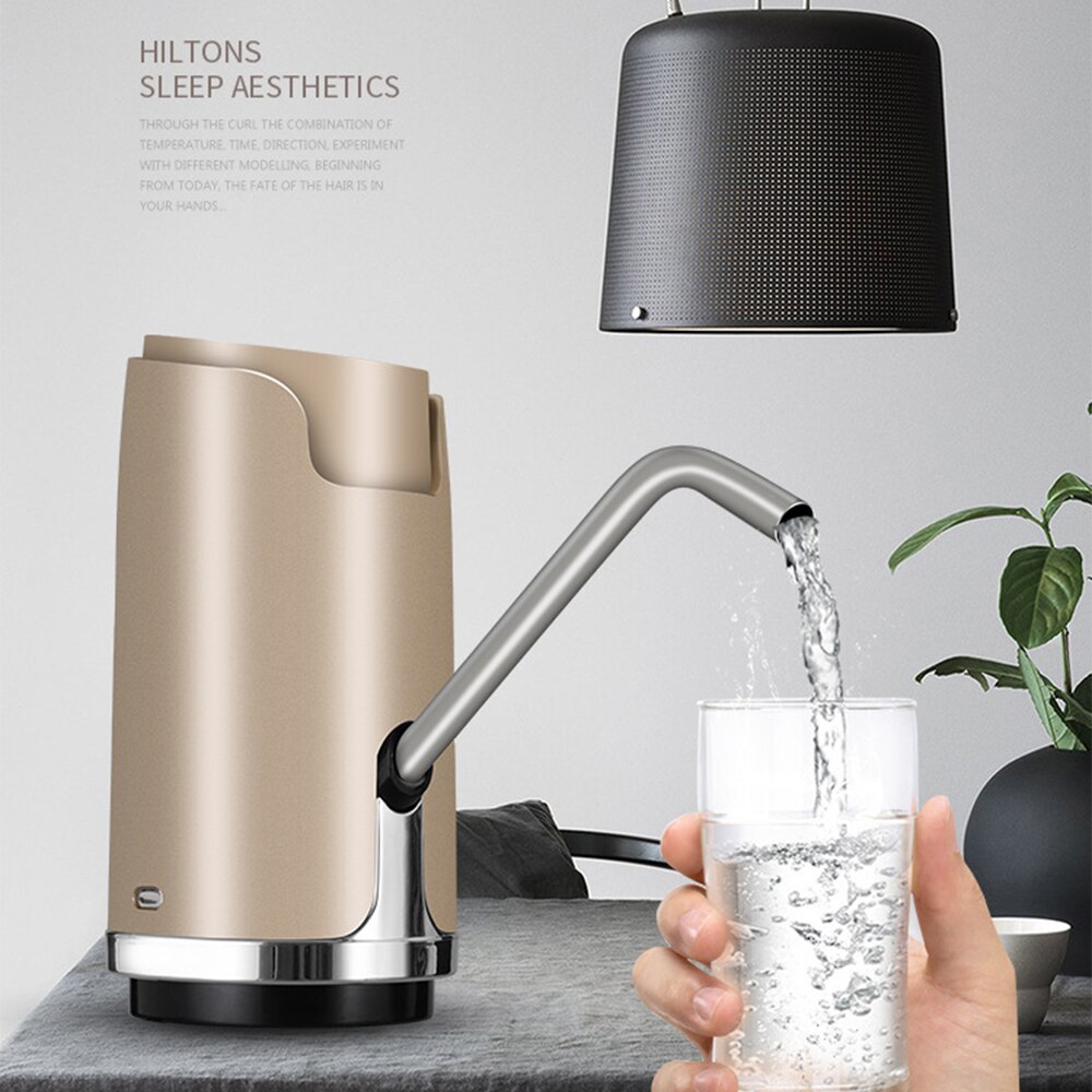 Automatic Water Dispenser Pump USB Charging Automatic Drinking Water Pump Portable Electric Water Dispenser Water Bottle Switch