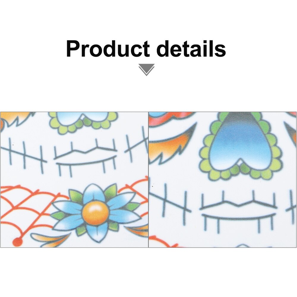 10 Vellen Schedel Tijdelijke Gezicht Tattoos Gezicht Stickers Voor Halloween Party