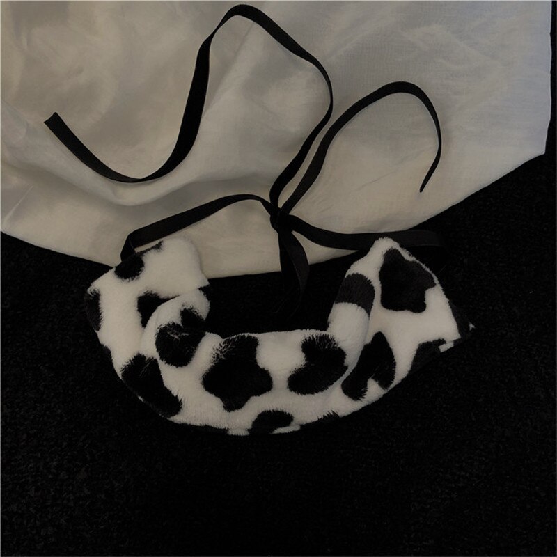 Cute Milk Cow Zebra Pattern Shoulder Bags Ladies Plush Handbag Cartoon Totes For Female Casual Bag Mini Zip Woman Purses