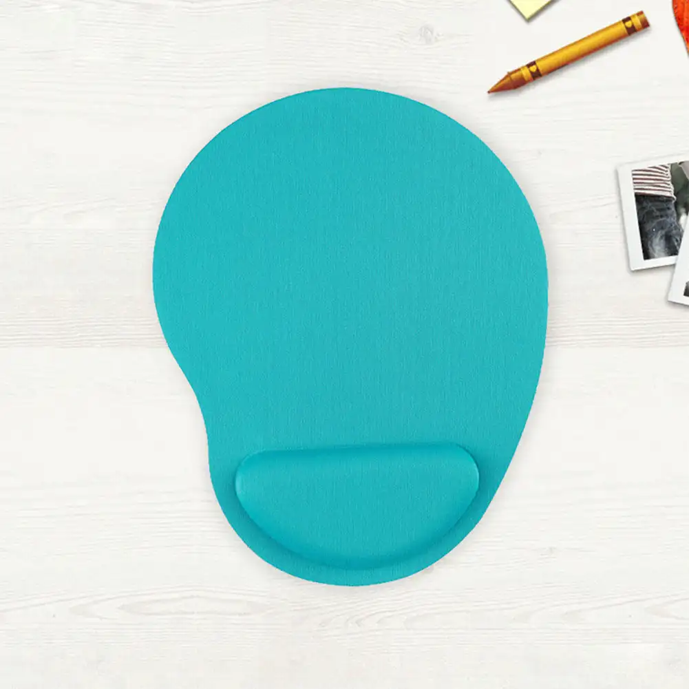 Computerspel Muismat Milieu Eva Ergonomische Muismat Polskussen Effen Kleur Comfortabele Muismatten Voor Kantooraccessoires: WHITE