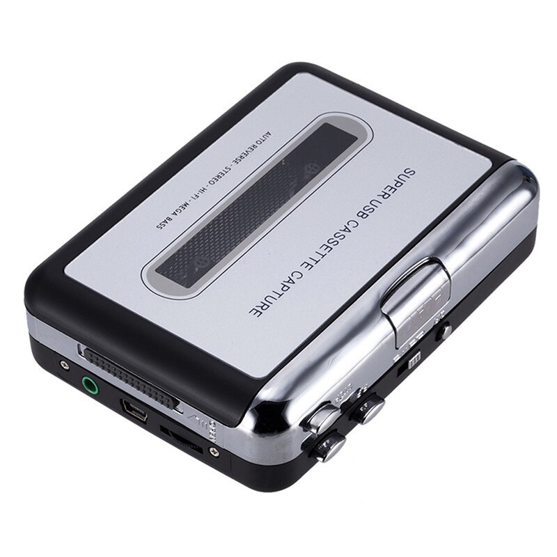 USB Cassette Player Tape to MP3 Converter Capture Adapter Audio Music Player Tape USB Cassette Recorder & Player