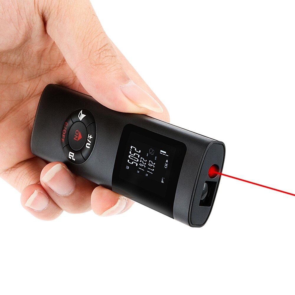 40M Entfernungsmesser Clever Digital Mini Abstand Sauerei Meter USB Elektronische Raum Messung Gerät für Fläche Volumen Entfernungen