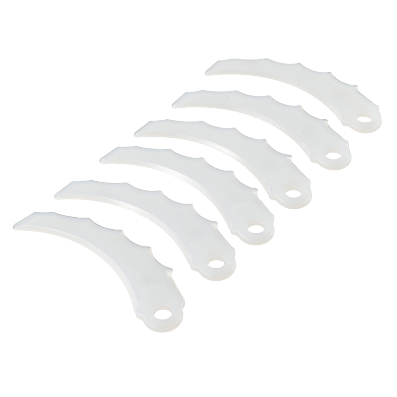 12Pcs Plastic Blade For-Makita 198426-9 255MM Blades For Cordless-Grass Trimmer Garden Timmer Tool Parts Replacement Garden Tool