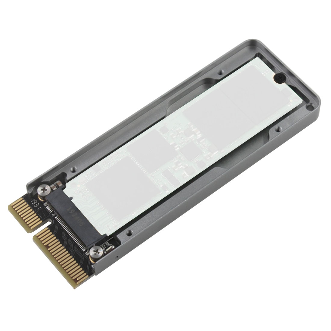 JEYI iSSD m.2 aluminium PCIE3.0 GEN3 mobile SSD box optibay SSD case PCIE X1 Adapter m2 M.2 PCIE SSD U.2 PCI-E Into PCI-E