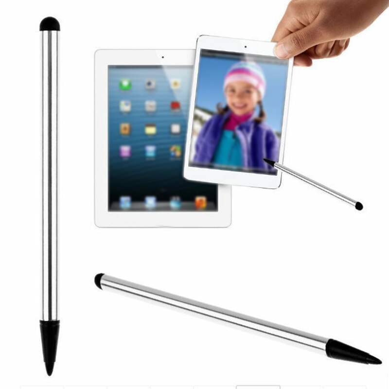 1Pcs Zilver Capacitieve Pen Touch Screen Stylus Potlood Vervanging Voor Ipad Mini