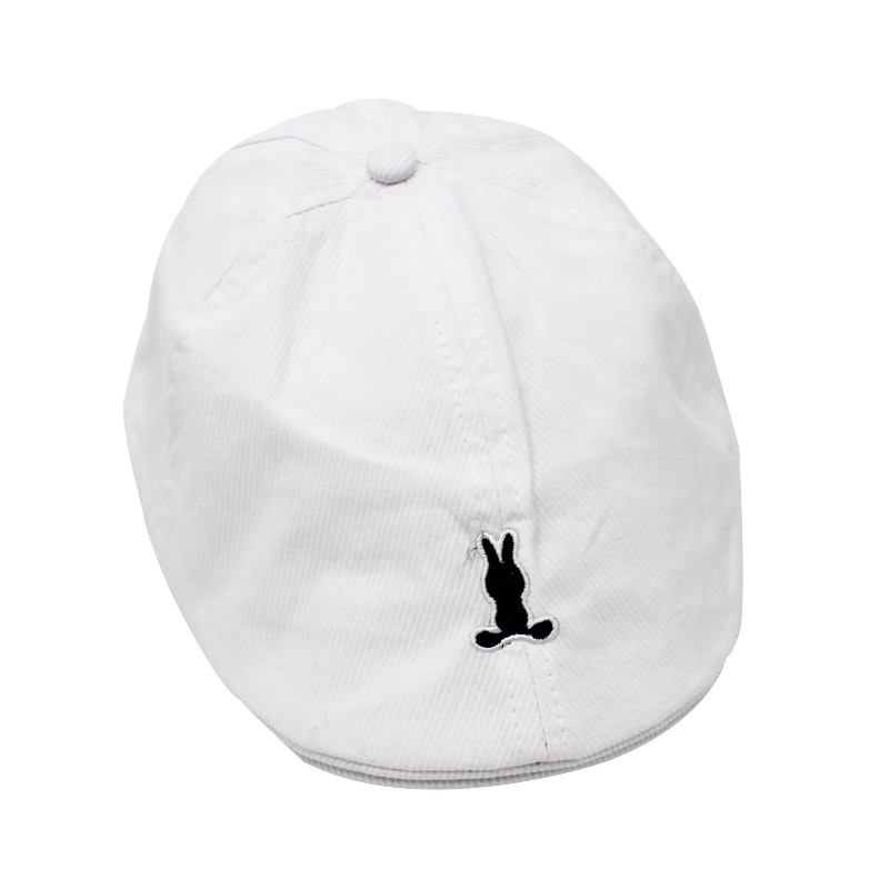 Nuovo cappello da bambino per l&#39;autunno inverno bambino bambini ragazza e ragazzo carino moda caldo cappello per bambini berretto berretto traspirante berretto parasole per bambini: White