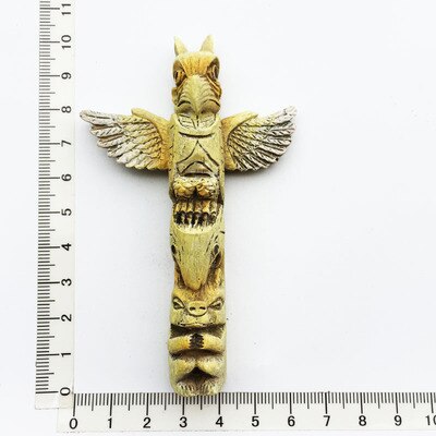 USA Alaska 3D Cartoon Bear &amp; Milu deer Fridge Magnets Tourism Souvenir Refrigerator Magnetic Sticker Collection: AUS21040033