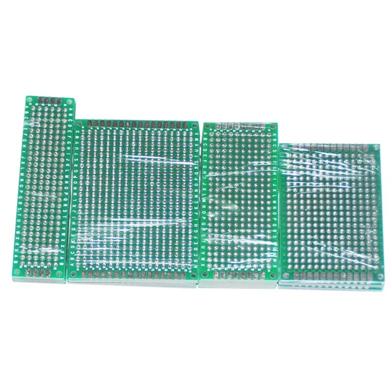 10 Stuks Universele PCB Prototyping Printplaten 4x6cm - Dubbelzijdig Vertind Voor DIY Elektronica