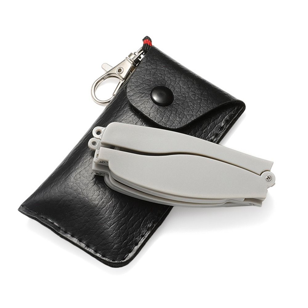 Gafas de lectura plegables portátiles очки con llavero estuche Anti luz azul presbicia mujeres hombres ultraligeras hipermetropía gafas: Rojo / +350