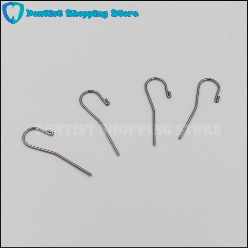 Cordon de test dentaire Autoclavable, support de fichier pour le localisateur Apex Coxo c-racine c-smart: Lip hook 4pcs