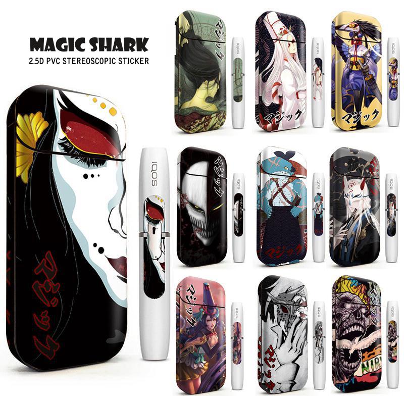 Magic Shark Anime Blood For IQOS 2.4 Plus Skin Cover Case Sticker IQOS 2.4p Sticker For IQOS Sticker