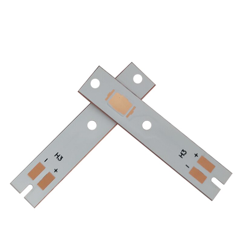 Sustrato de cobre 3570 H3, placa de circuito LED PCB, luz LED para coche, sustrato de cobre, suministro de punto de radiador, 10 Uds.