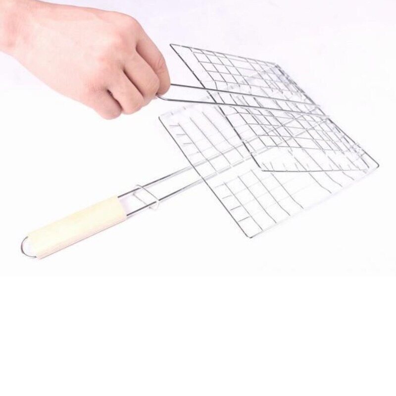 Barbecue Grill Mat Stainless Steel Replacement Meshes Wire Net Non-stick Grilling Mesh Mat Outdoor Cook BBQ Accessories