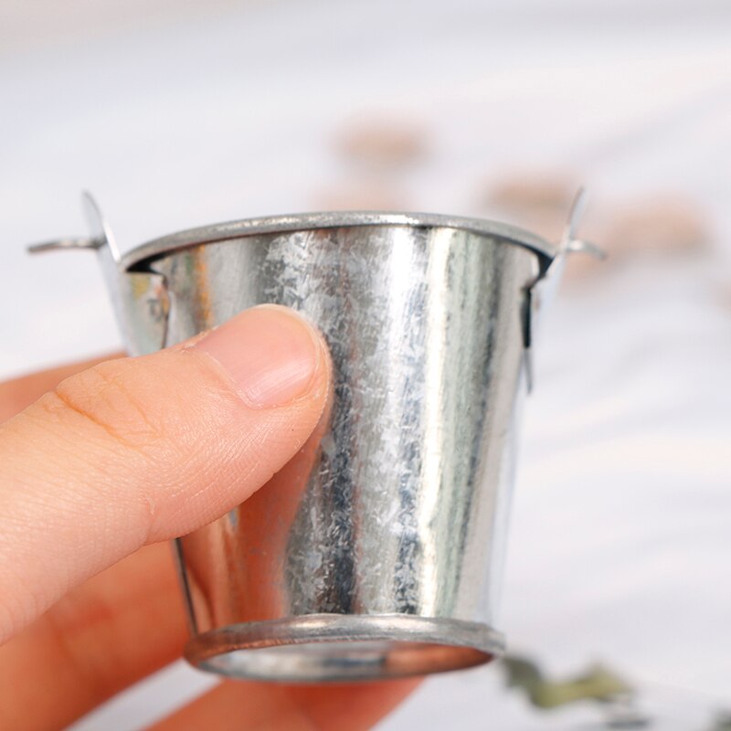 Simulation Metal Mini Shovel ＆ Simulation Bucket For RC Simulation Climbing Car Decoration ~