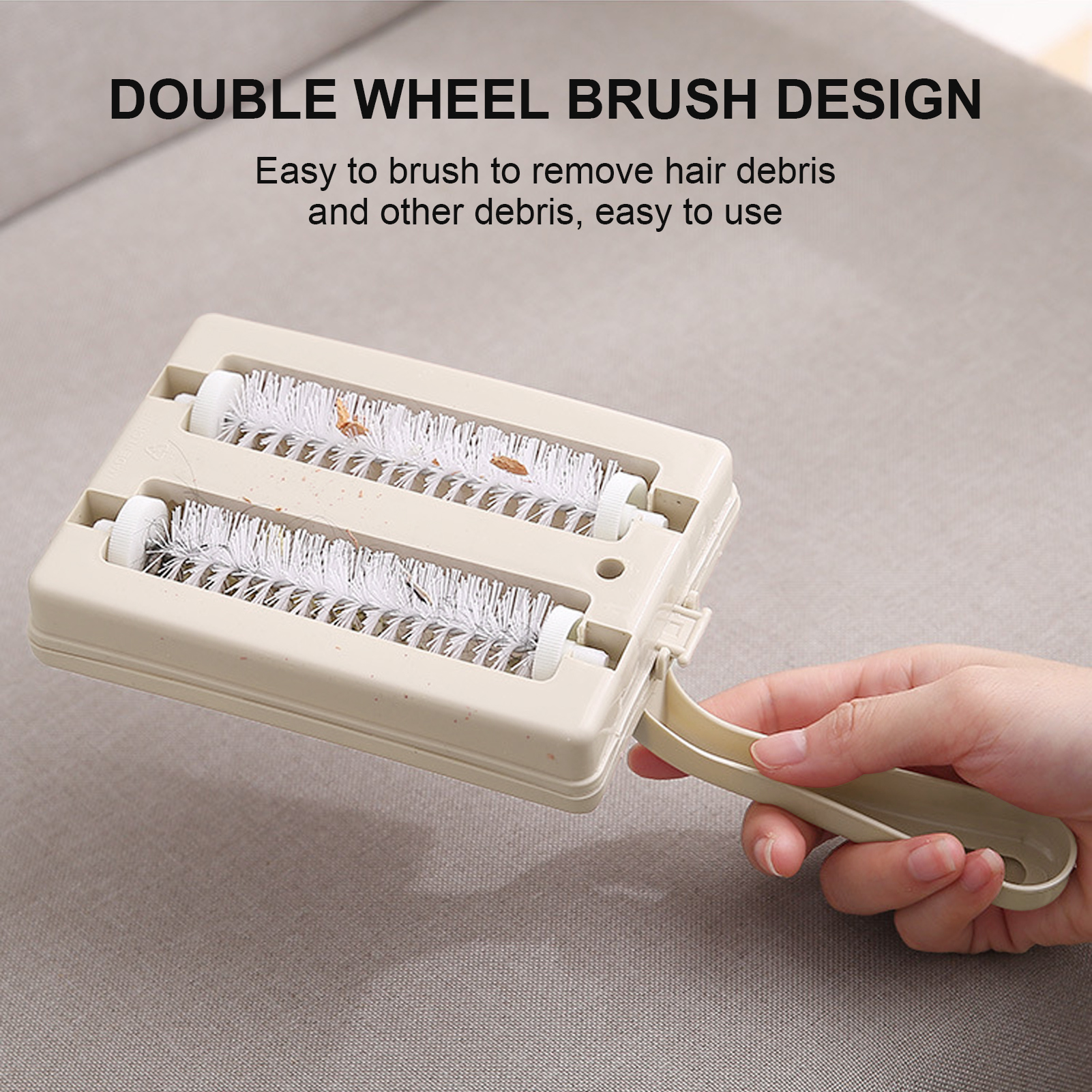 Balayeuse de tapis manuelle, balayeuse de Table de tapis, nettoyeur de miettes, outil manuel multifonctionnel de nettoyage de saleté pour sol et canapé