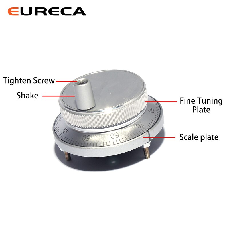 CNC Pulser Handwheel 5V 12V 24V Pulse 100PPR Manual Pulse Generator Electronic Hand Wheel Machine 60mm Rotary Encoder 4pin 6pin