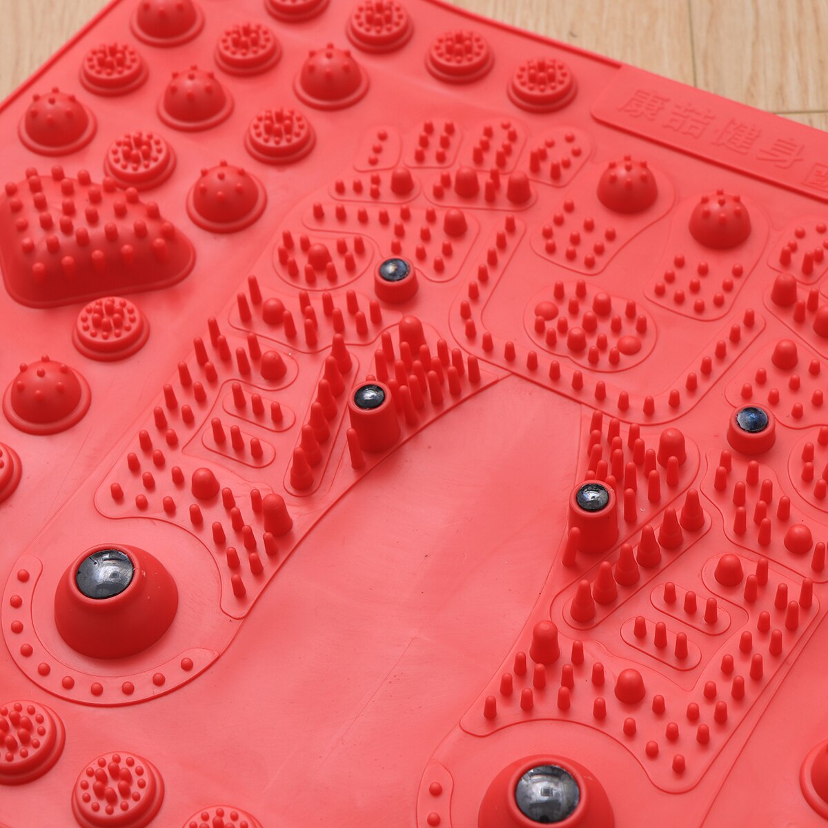 Reflex Mat Foot Massager Magnetic Therapy Toe Pressure Plate Pad Acupressure Relaxation Mat (Blue)