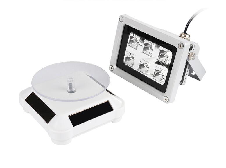 110-260V 405nm UV LED Resin Curing Light Lamp for SLA DLP 3D Printer Photosensitive Accessories: with DE Plug / SET2