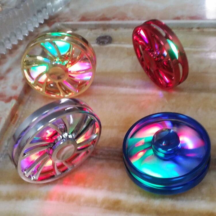 Colorful Adult Anxiety Decompression Fingertip Spinner Children's Toys Manufacturers Spot -selling Finger Spinner