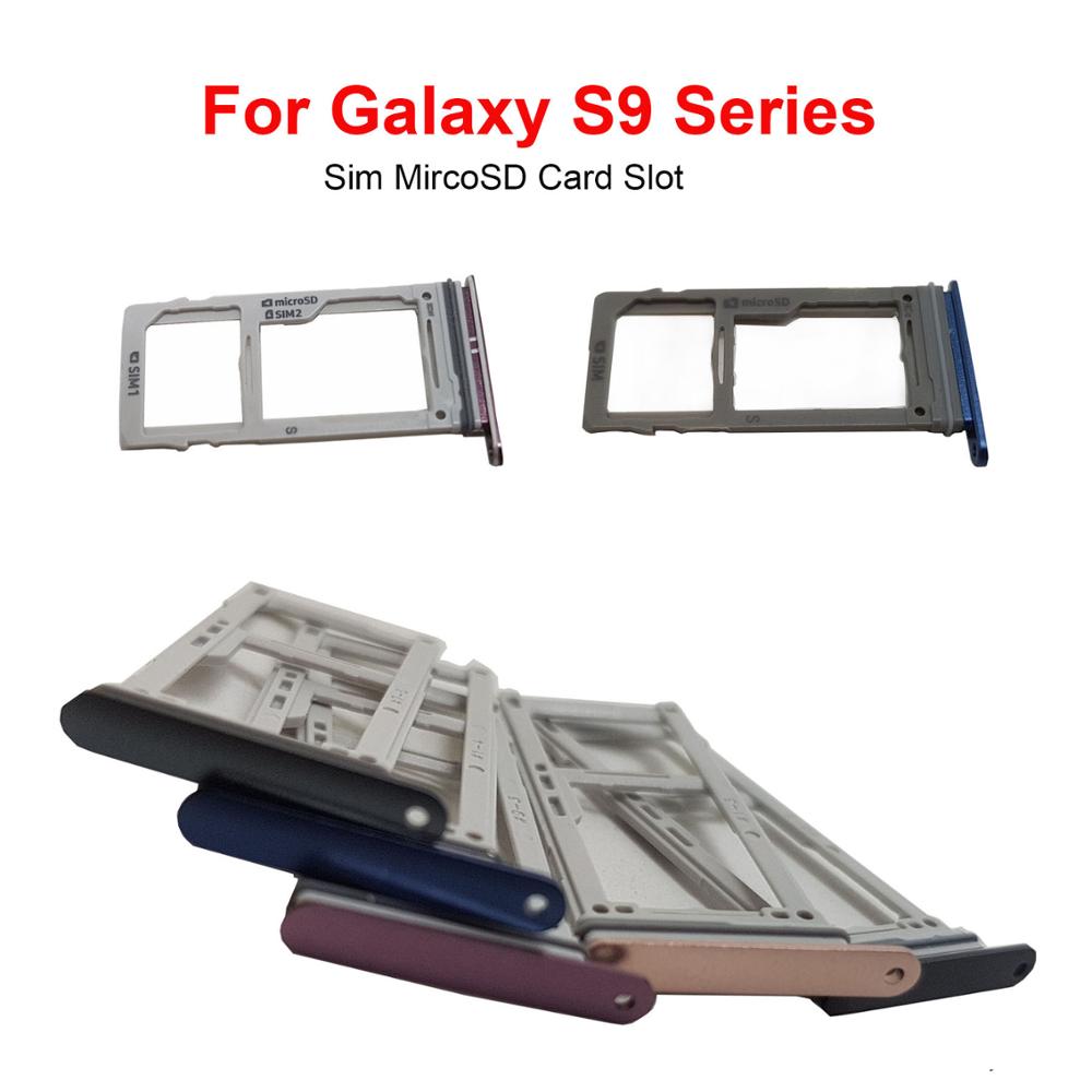 Bandeja para tarjeta SIM y ranura para Micro SD para Samsung Galaxy S9, G9600, G960FD, G960U, G960, G960F, S9 Plus, G965F, G965U, G965FD, G965