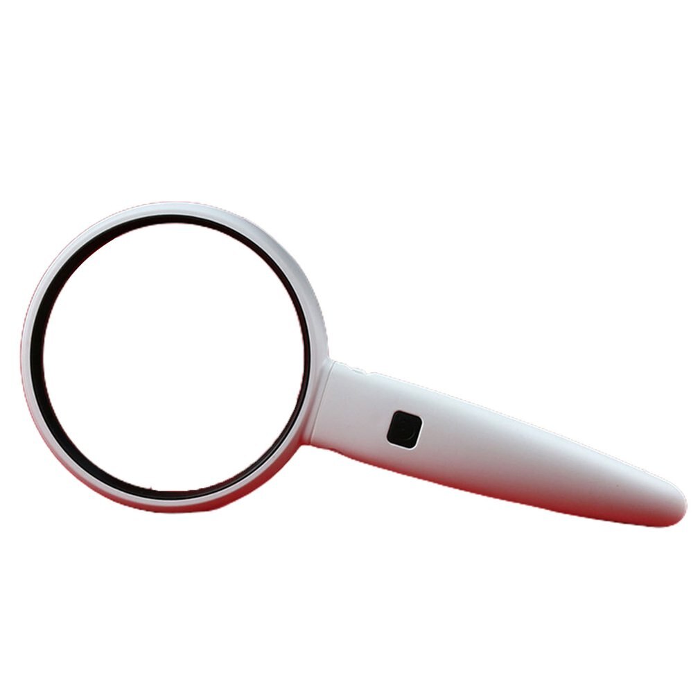 Handheld Reading Magnifier 3 Groups Of Lenses With Different Magnification Portable Magnifier With LED Light