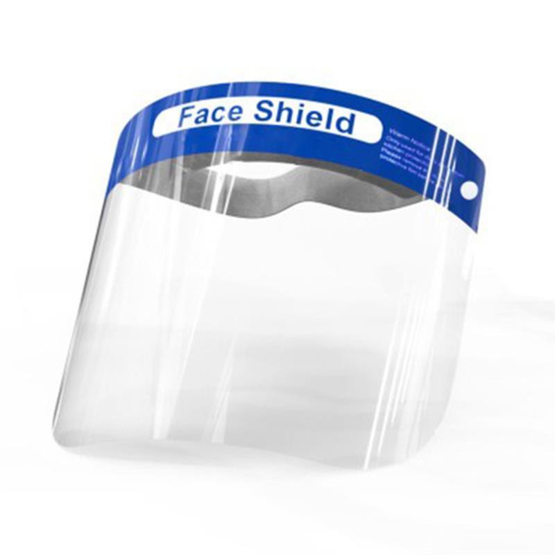 Herbruikbare Transparante Gezicht Bescherming Schild Anti-Druppel Plash-Proof Volledige Clear Gezicht Cover Dropshippig