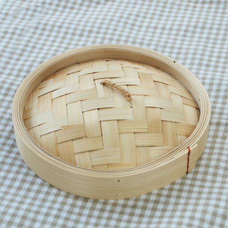 Handmade natural bamboo steamer kitchen cooking tool dumpling snack steamer basket tool CY528