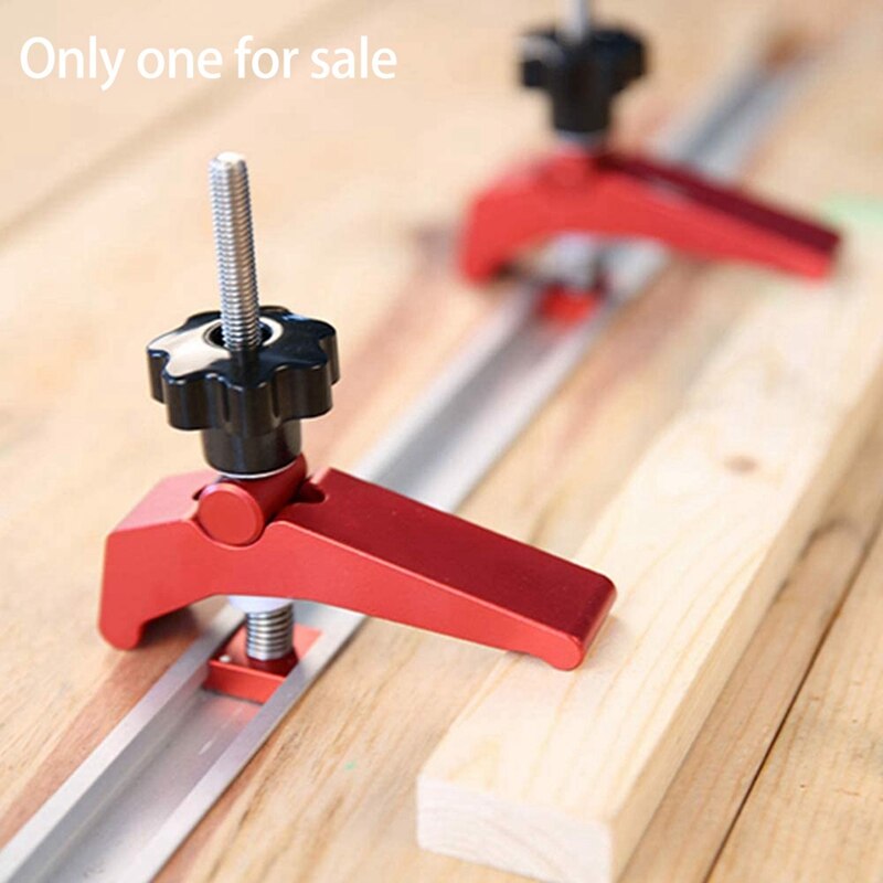 SHGO -T-Shaped Rail Compression Clamp T-Shaped Compression Clamp Fast Control Clamp Woodworking Press Woodworking Tools