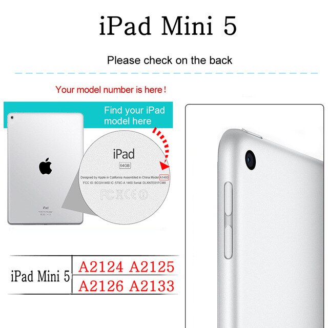 Clear Case For ipad pro 11 7th 8th 9th 10.2 generation 10’2 mini 6 5 9.7 air 1 3 10.5 Air 4 10.9 case cover funda: iPad Pro12.9 / WHITE