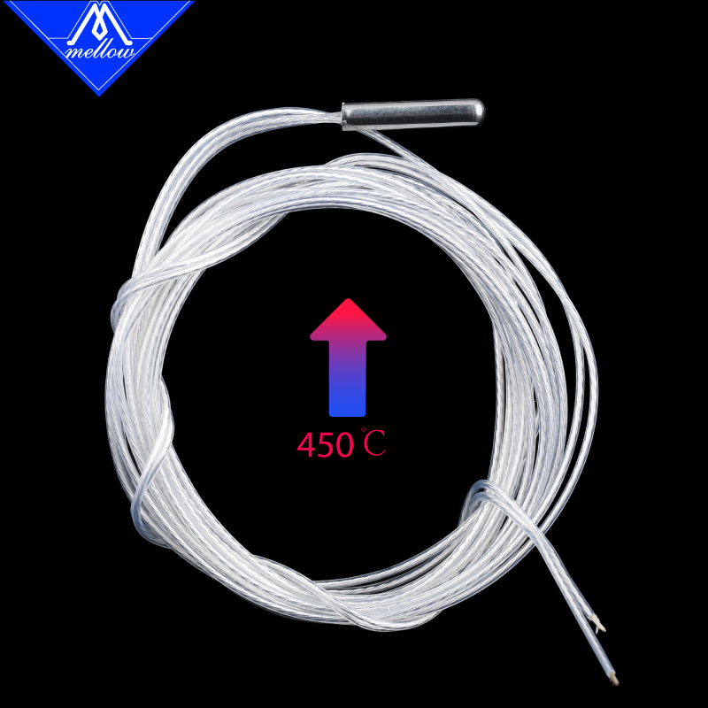 Sonda PT1000 3mm * 15mm Hasta 450 Grados RTD 1m Sensor De Resistencia T Rmica De Platino