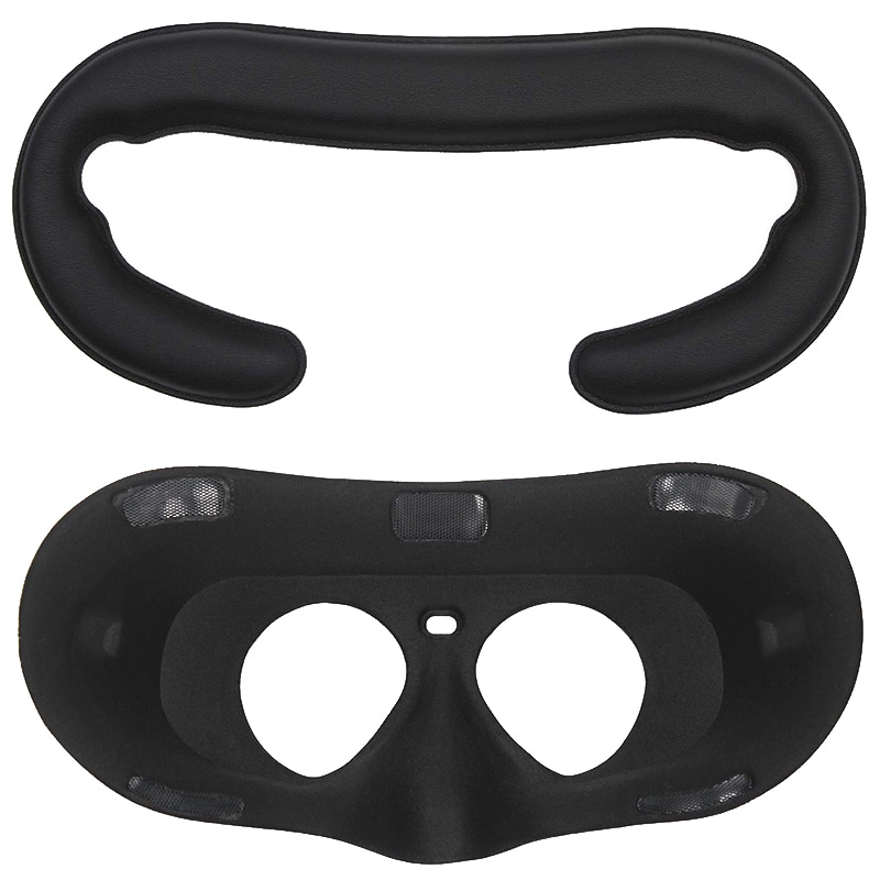 Vr Gesicht Pu Leder Abdeckung Maske & Gesicht Baumwolle Boden Pad Austauschbare für Oculus Gehen Headset (Einfach Zu Wischen): Ursprünglich Titel