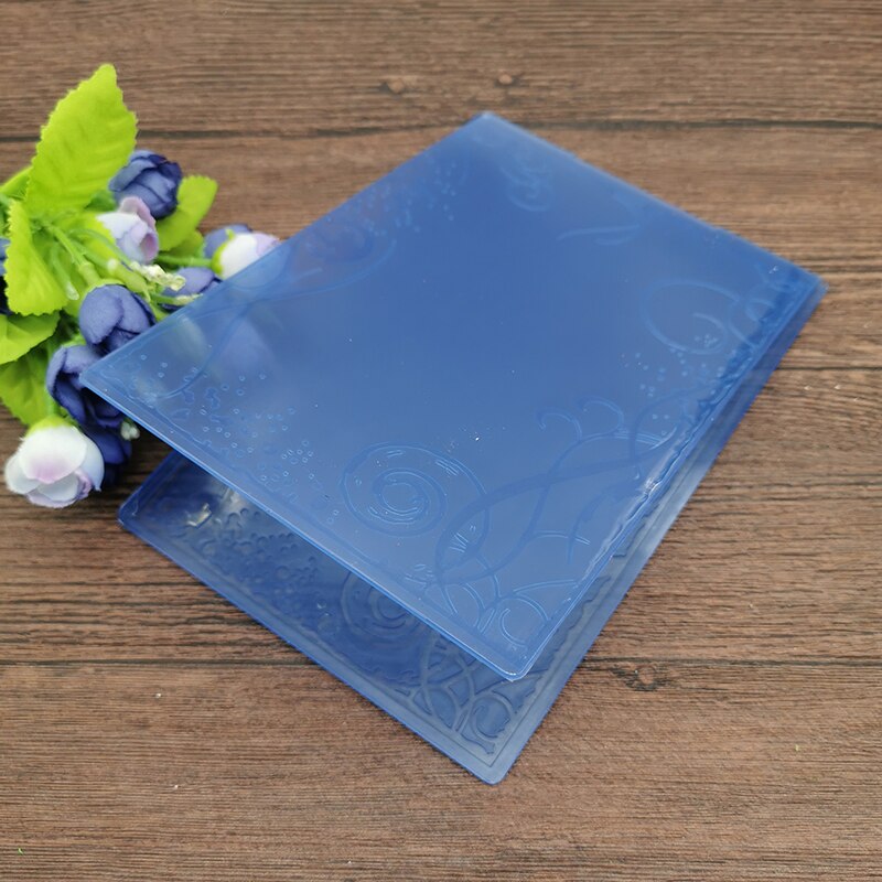 AOKEDIY Border leaves DIY Plastic Embossing Folders for DIY Scrapbooking Paper Craft/Card Making Decoration Supplies