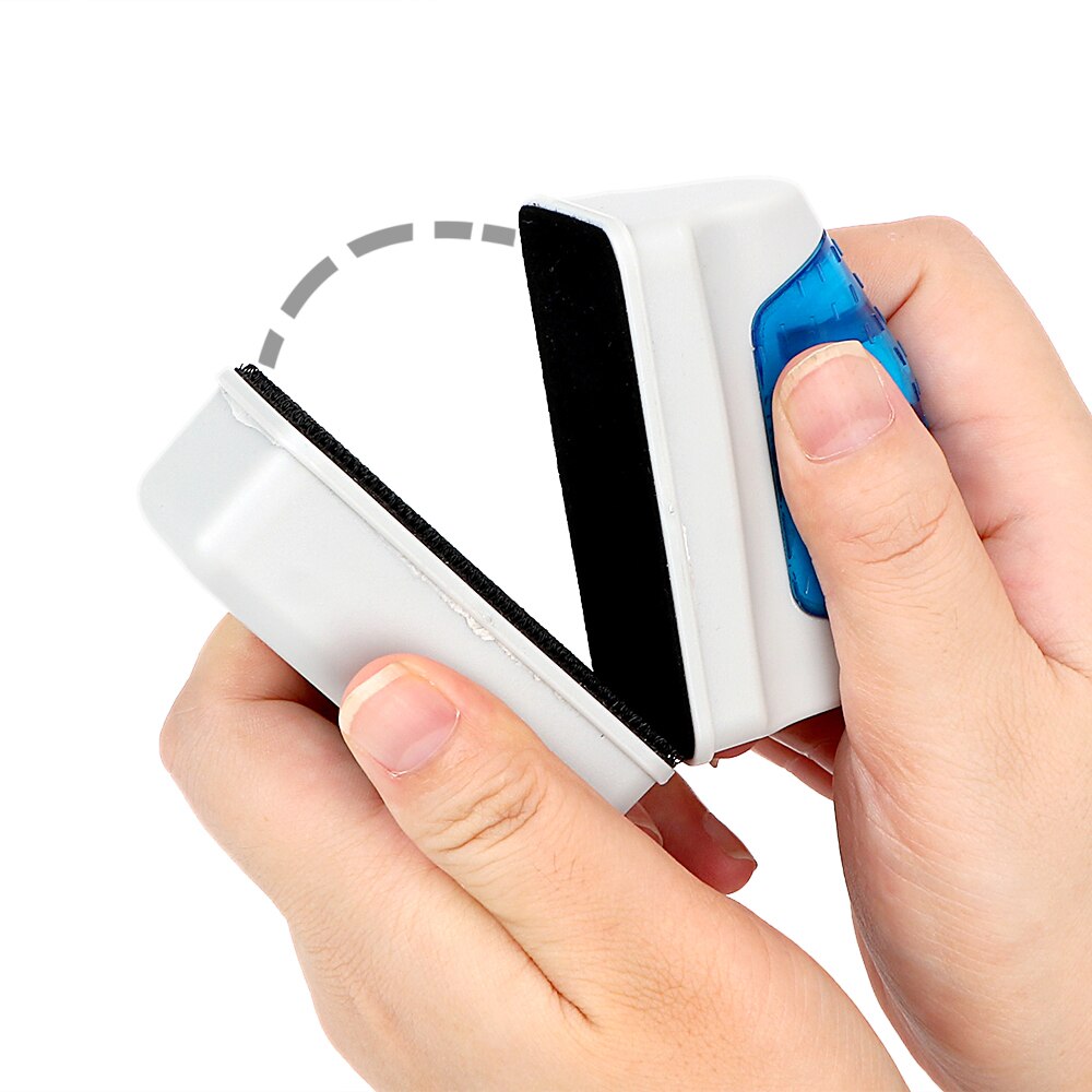 Hoomin Glass Algen Cleaner Sterke Magneten Aquarium Cleaner Drijvende Magnetische Borstel Aquarium Clean Tool