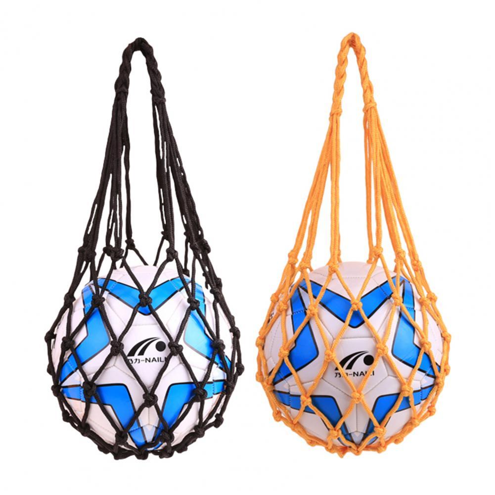 Ball storage net bag, bold weave, comfortable handle, portable basketball net bag for football
