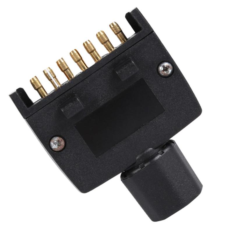 7 Pin AU Flat Male Trailer Socket Plug Connector Adapter for Caravan Trailer Provide Connection of Indicator Side Lamp