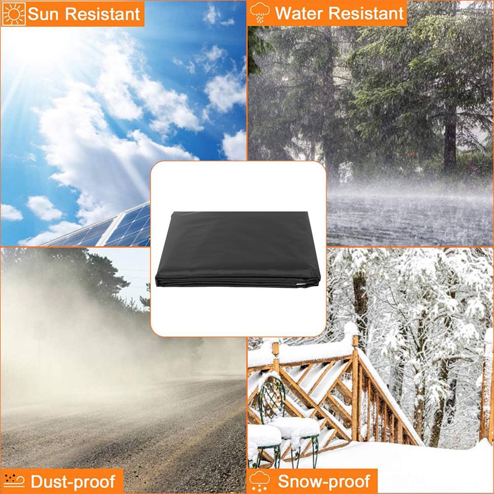 Canopy Tent Dust Cover Easy Set-Up Anti-UV Storage Cover 210D Sunshade Protective Cover For Outdoor Marquee Shade Protector