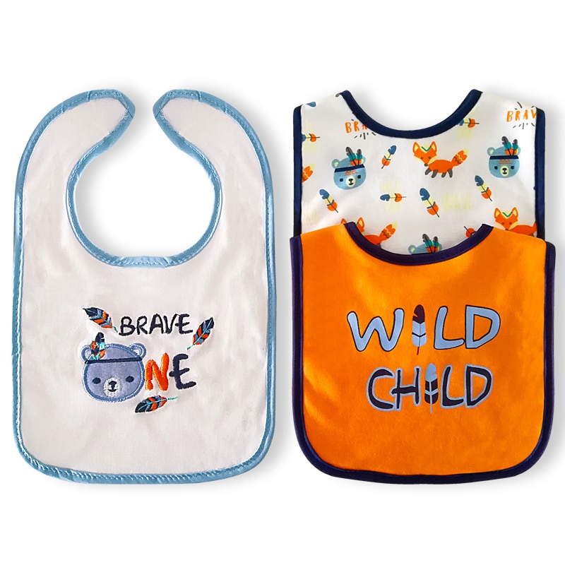Baby Lätzchen Nette Karikatur-aufbringen Kleinkind Baby Wasserdicht Speichel Handtuch Baumwolle passen 0-6M alt Spucktücher fütterung Baby Zeug