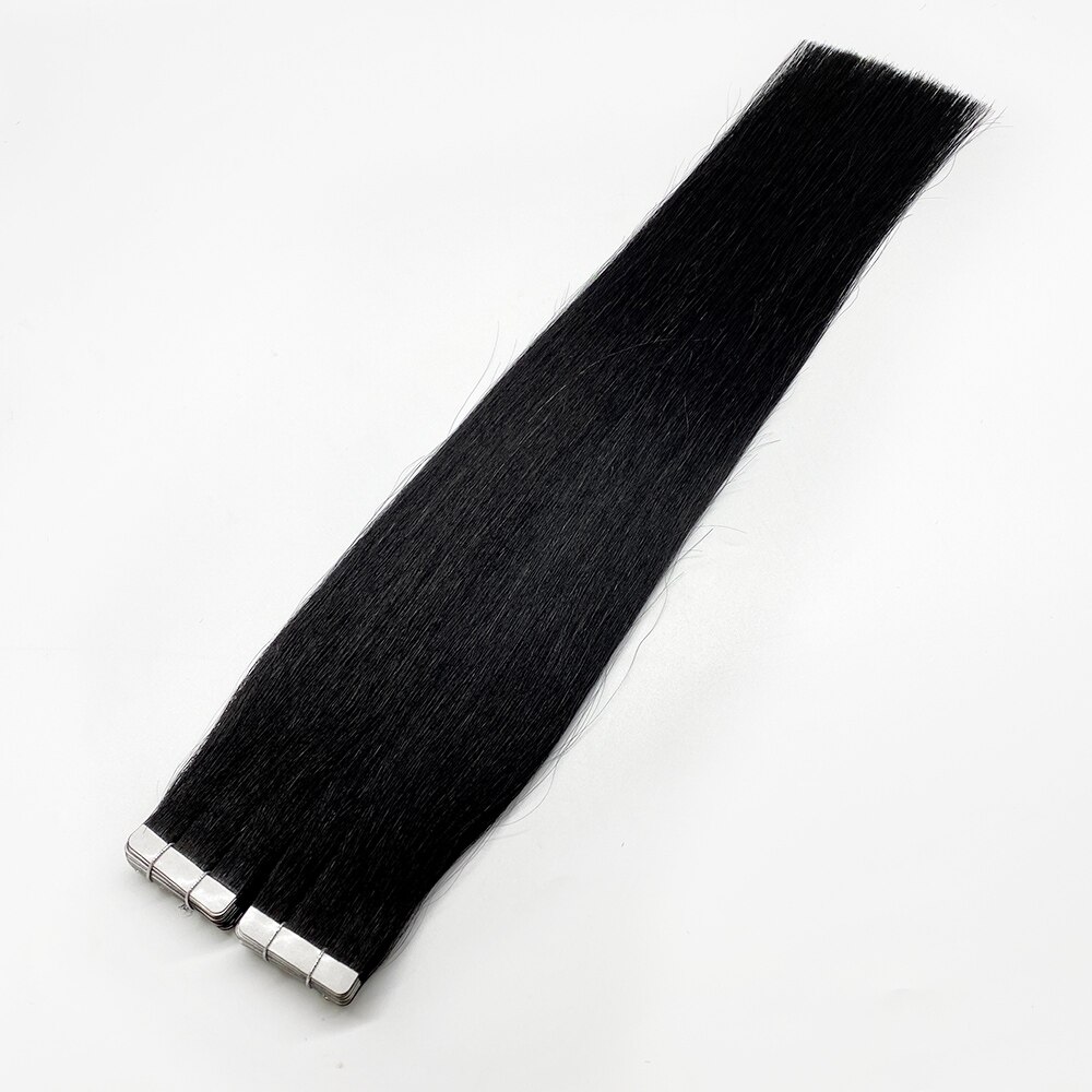 Kayla Tape In Hair Extensions Jet Black 1100 Menselijk Haar Niet
