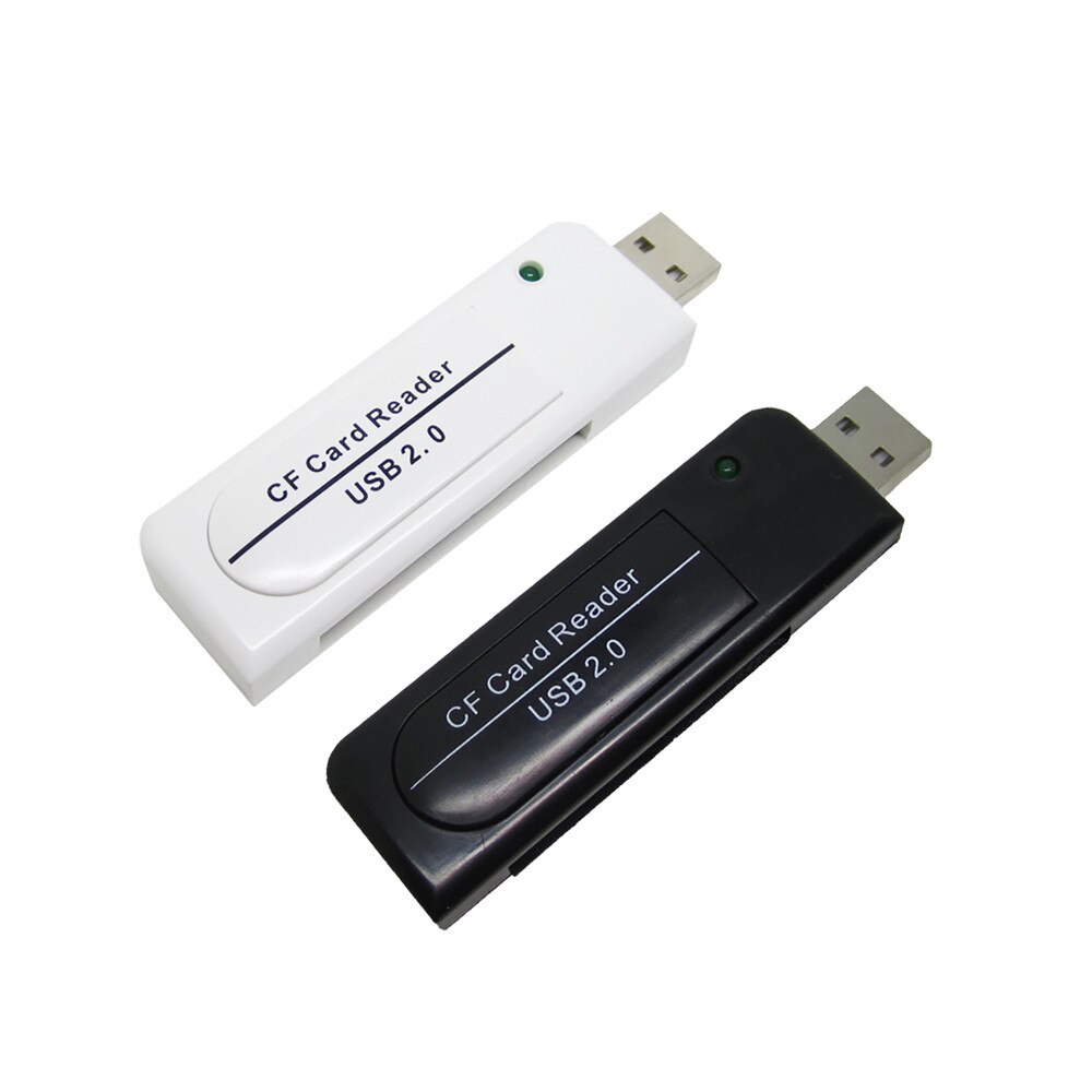 Hoge snelheid usb 2.0 cf kaartlezer compact flash kaartlezer #t2